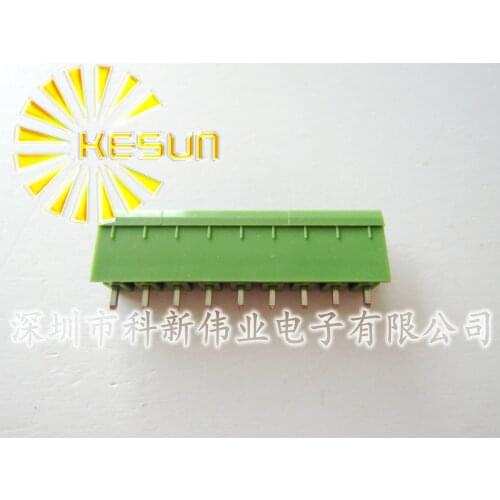 100PCS 2EDGV-5.08-9P 2EDGV 9Pin 5.08mm Straight Pin Plug-in Screw Terminal Block ROHS