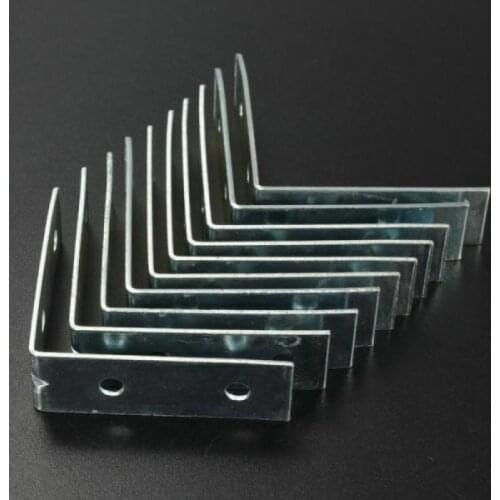 2/5 pcs Stainless Steel Right Angle Bracket Corner Brace Joint Shelf Support L Shape 90 Degrees Connector