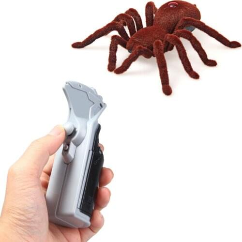 2020 Brand New High Quality Halloween Remote Control 11 2CH Infrared Realistic RC Spider Toy Prank Gift
