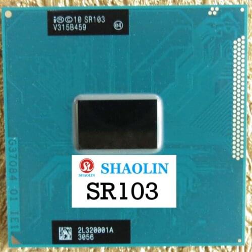 1005M CPU SR103 1.9 GHz Dual-Core Dual-Thread CPU Processor 2M 35W Socket G2 / rPGA988B Original SHAOLIN Official Version