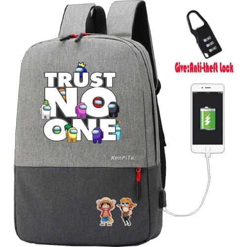 Game Grancrest Senki Backpack student school Bags men Travel bag teenagers Laptop Anti-theft USB Charging Knapsack boy book Bag