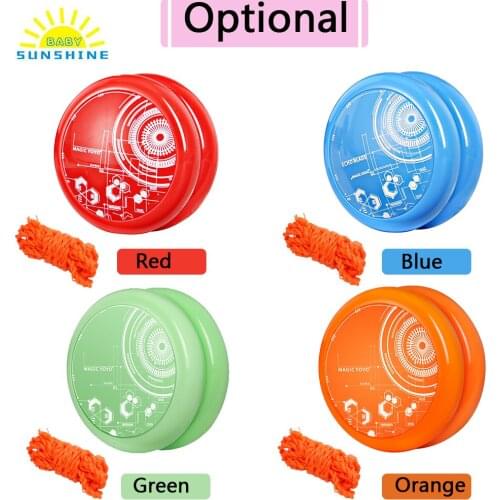 4 Colors Responsive Yoyos Beginner Yoyo with Narrow Bearing Steel Axle ABS Body Looping Play toys for Children Birthday Gifts