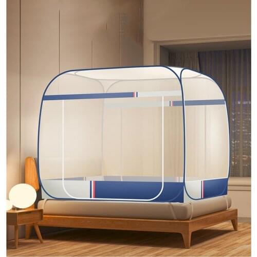 Summer Household Portable Mosquito Net Free Installation Foldable Student Bunk Breathable Netting Tent Mosquito Net Home Decor