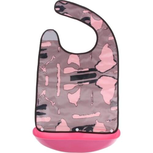 Reusable Washable Adult Bib for Senior Men Women Patients Elderly