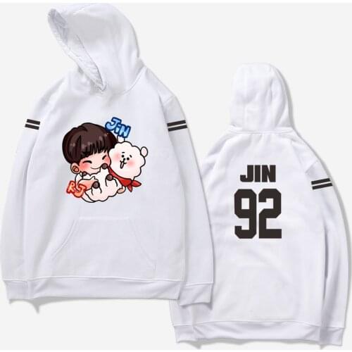 The New Bangtan Boys Kpop Hoodies Sweatshirts Autumn Winter Harajuku Streetwear Fans Favorite Fashion Hoodie Cap Casual Clothes