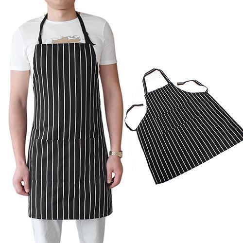 New Adjustable Cooking Kitchen Apron For Woman Men Chef Waiter Cafe Shop BBQ Hairdresser Aprons Waiter For Home Kitchen Cook