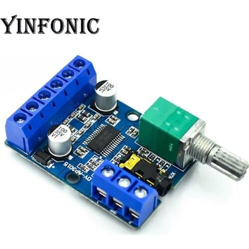 30Wx2 Digital Power Amplifier Board Module 30W*2 DY-AP3015 High Power Stereo Dual Channel DIY 12V/24V