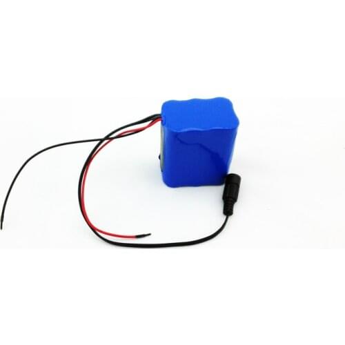 Super 12V 5000mA 18650 Rechargeable Lithium Battery pack For CCTV Camera Free Shopping