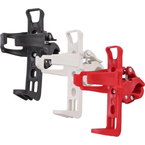 HobbyLane Bicycle Kettle Extension Holder Bike Bottle Cage Adapter Handlebar Qucik Release Color: black, white, red