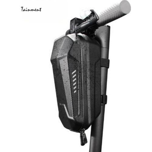 2L/3L Hard Shell Waterproof Scooter Storage Bag for Kick Scooters Folding Bike Frame Storage Bags Suitable for Ourdoor Cycling