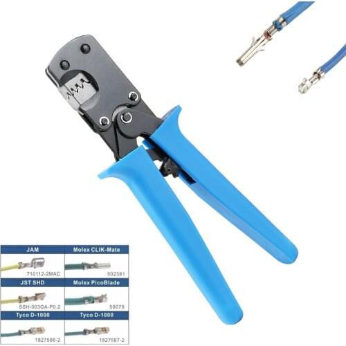 YR-3220 Crimper for micro connector pins with capacity 32-20AWG 1.25/1.27/1.5/2.0mm connector, DF 13 connector