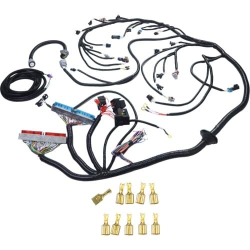 AP02 Replacement For VORTEC 4.8 5.3 6.0 1998 - 2003 Standalone Fuel Inj. Wiring Harness W/4L80E (DBC) New
