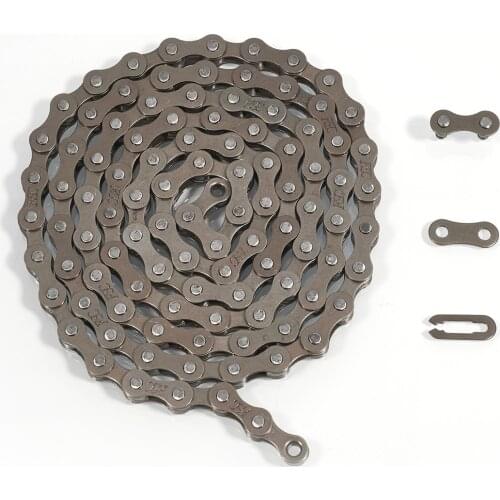 Bicycle chain brown single speed bicycle replacement parts