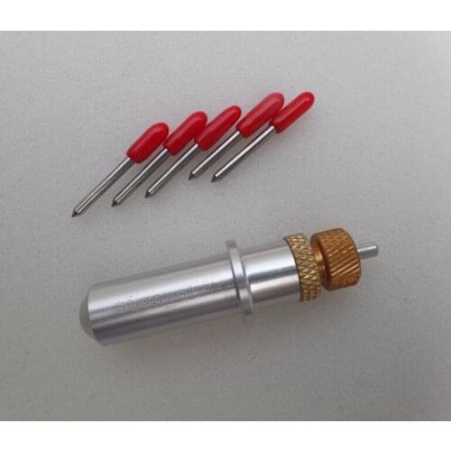 1 pc Gcc SIGN PAL Cutting Plotter Blade Holder and 10 pcs 45 Degree Roland Liyu Redsail Rabbit Vinyl Cutter Blades