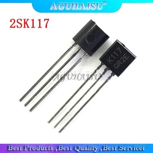 10PCS 2SK117 K117 TO-92 TO92 triode transistor new original