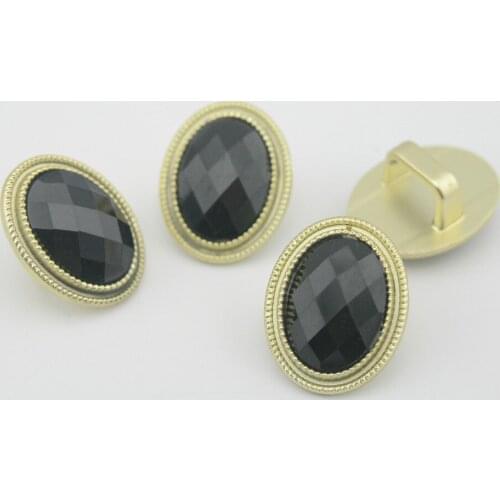 2 colors10 pcs/Lot 10.23x6.54mm Matte Golden Slider Spacer Snap With Glass-stone for Licorice leather bracelet