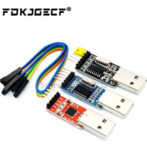 3pcs/lot =1PCS PL2303HX+1PCS CP2102+1PCS CH340G USB TO TTL for arduino PL2303 CP2102 5PIN USB to UART TTL Module