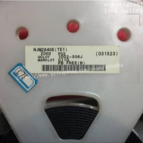 5PCS NJM2640E-TE1 NJM2640E NJM2640 2640 SOP-8 Brand new and original chip IC