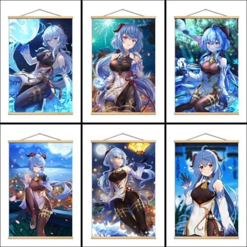 Genshin Impact Gan Yu Anime Posters Canvas Painting Wall Posters Wall Art Decoration Painting Home Decor Picture Room Decor