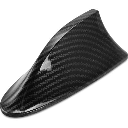 Carbon Fiber Car Shark Fin Antenna Signal Aerials for Toyota Kijang Innova Calya Rush Fortuner Etios Avanza