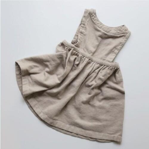 2019 Ins Japan&Korean Toddler Girl Summer Dress Kids Girls Casual Clothings Princess Mori Girl Clothes