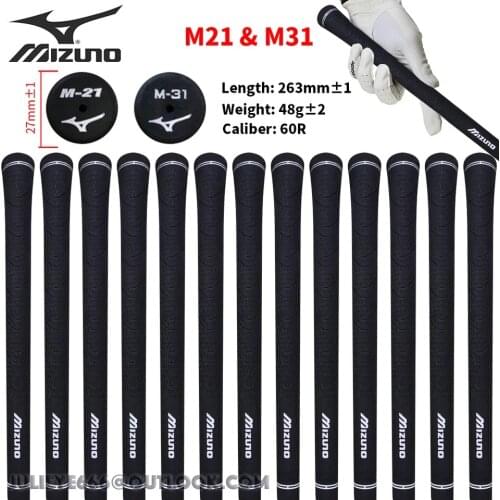 Mizun* Golf Clubs Grips Size M-21/ M-31 Wrap Rubber Core Wood/Irons Grip Wholesale 13pcs/Lot