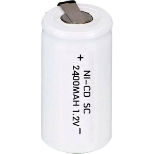 15/24/30pcs 2400Mah NI-MH 1.2V Rechargeable Battery High Discharge Rate for Electric tools Power Tool battery DIY nickel