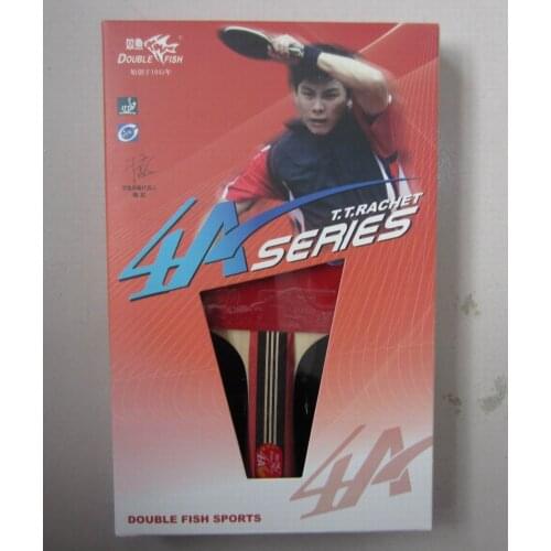 Original Finished rackets double fish 4 stars table tennis rackets attack racquet sports pimples in pure wood original packing