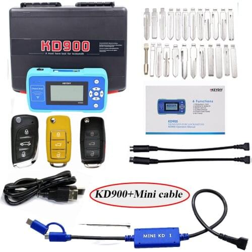 Original KEYDIY KD900 Remote Maker the Best Tool for Remote Control Frequency Tester,Auto Key Programmer unlimited token