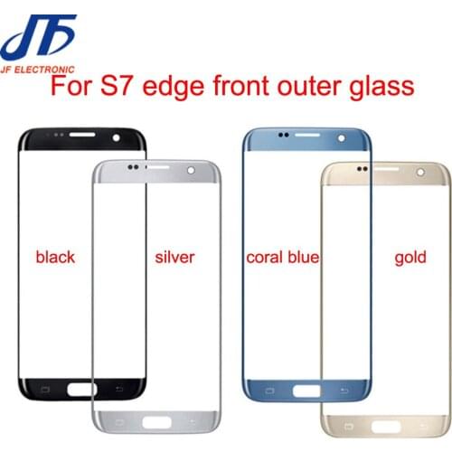 10pcs LCD Touch Screen panel replacement for Samsung Galaxy S7 Edge G935 G935T G935F 5.5" Front Outer Glass Lens