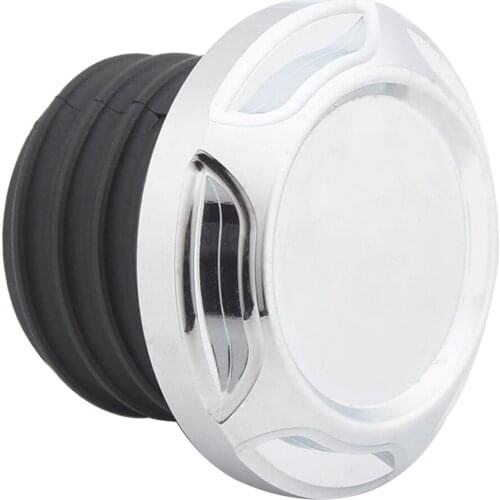 Motorcycle Fuel Gas Tank Vented Cap Oil Cover For Harley Touring Road King Softail Dyna Sportster XL 1200 883 VRSC Vrod Trike