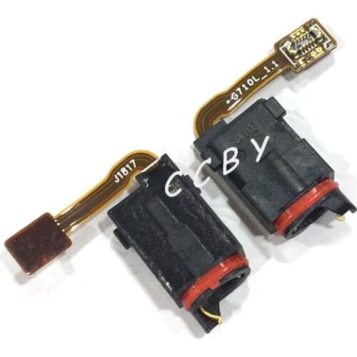 Audio Jack Headphone Flex Cable For LG V10 K10 V20 V30 G5 G6 G7 G710 G8 V40 V50 Earphone Jack Flex Cable Replacement Parts