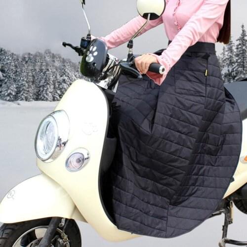 Skirt Cycling Leg Apron Electric Car Windshield Scooter Windproof Rainproof Plus Velvet Thickening Thermal Knee