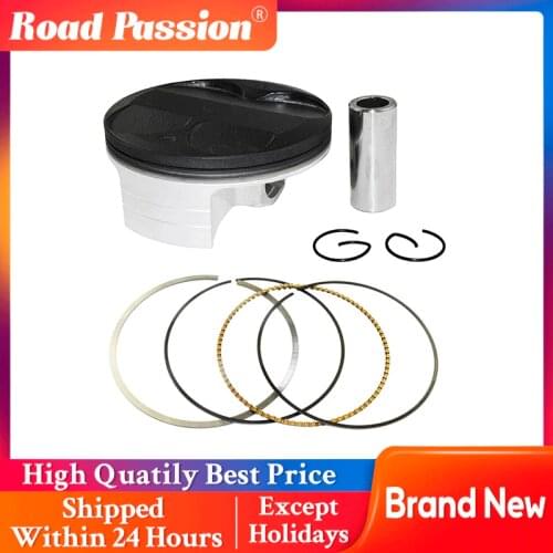 Road Passion Motorcycle Parts Piston Rings Kit STD 77mm for SUZUKI RMZ250 2004-2006 For KAWASAKI KX250F 2004-2014