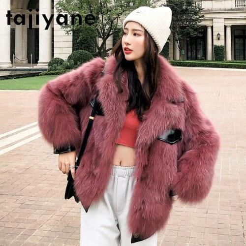 Women Coats Winter 2021 Real Fur Coat Woman Fox Fur Jackets for Female Jacket Luxury Clothing Ropa Invierno Mujer TN433