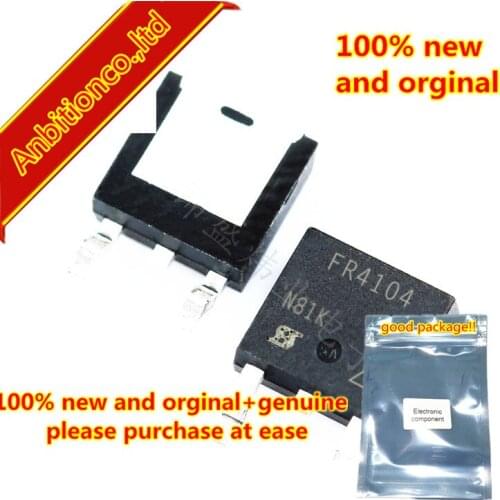 10pcs 100% new original IRFR4104TRPBF IRFR4104 TO-252 in stock