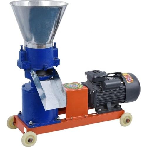 120kg/H Alfalfa Pellet Mill Multi-Function Feed Food Wood Pellet Making Machine/Household Animal Feed Granulator 220V/380V
