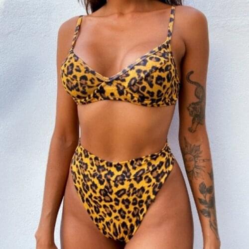 2021 Sexy High Waist Bikini 2021 Plus Size Swimwear Women Swimsuit Female Bikini Set Bodysuit Bathing Suit Summer Biquini #T3G