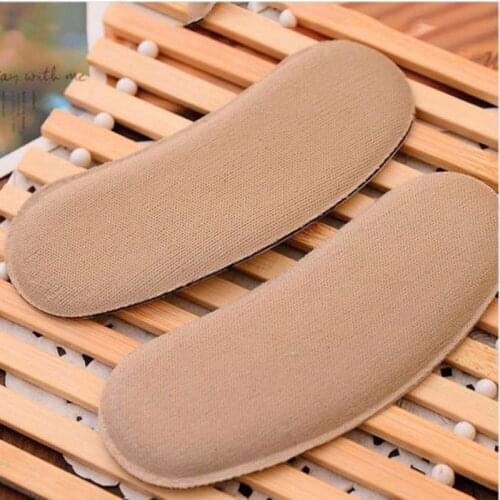 Gootrades 5 Pairs Soft Sticky Fabric Shoe Back Heel Inserts Insoles Pads Cushion Liner