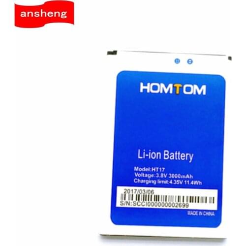 High Quality 3000mAh battery for Homtom HT17 HT17 Pro Smart phone