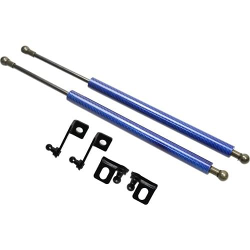 Carbon Fiber Shock Damper Gas Struts for Lada Vesta 2015-2019 Car Styling Front Bonnet Modify Lift Support Gas Springs