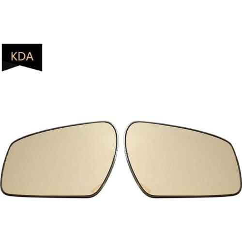 Auto Wide Angle Heated Blind Spot Warning Wing Rear Mirror Glass For Ford Focus 2005 2006 2007 2008 2009 2010 2011 2012 2013