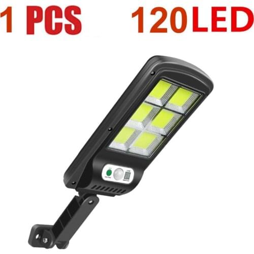 Remote 128 leds 6 reflectors Solar Light Motion Sensor Wall lamp garden street outdoor waterproof Emergy floodlight spotlights