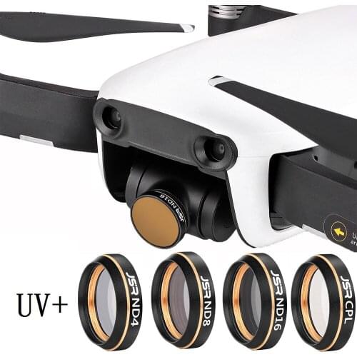 Screwed UV + CPL + ND4 + ND8 + ND16 Neutral Density Lens Filter Kit for DJI Mavic Air Gimbal Lens Drone Accessories