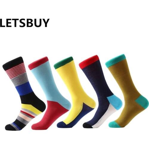 Men's Colored Socks LETSBUY China