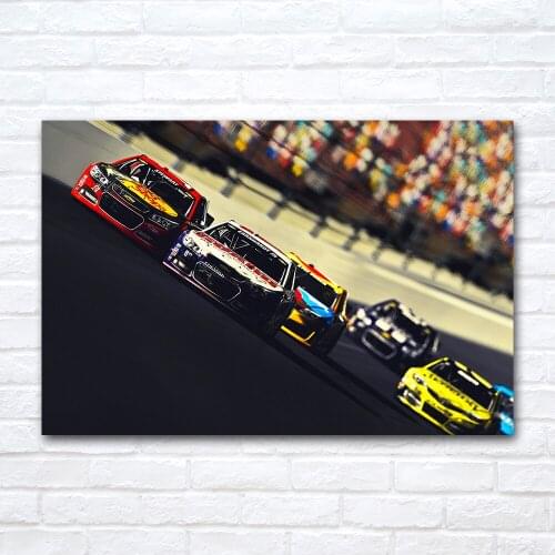 Wall Art Canvas Painting Racing Cars Poster Prints Modern Aesthetic Room Decor Picture