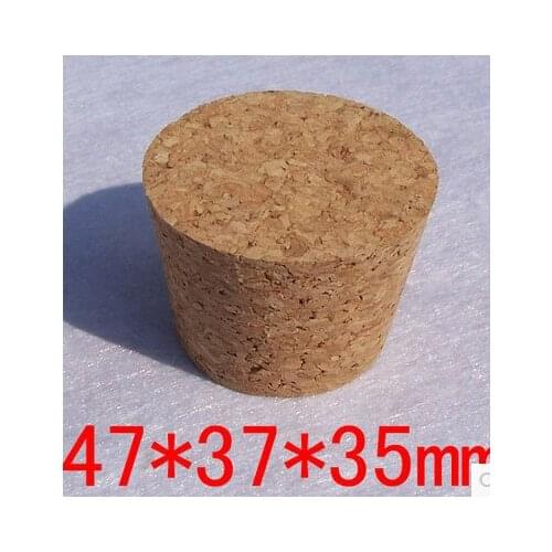Package accessories Large diameter cork sealed bottle cap 47mm*37mm*35mm glass ceramic pot drifting