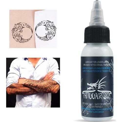 Professional Body Art Tools Safe Skin-friendly Mild Formula Tattoo Transfer Gel Stencil Primer Stuff Cream