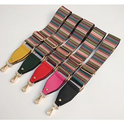 ANAWISHARE Belt For Handbags Strap Wide Shoulder Bag Strap Replacement Flower Handbag Strap Accessory Bags Parts Adjustable Belt