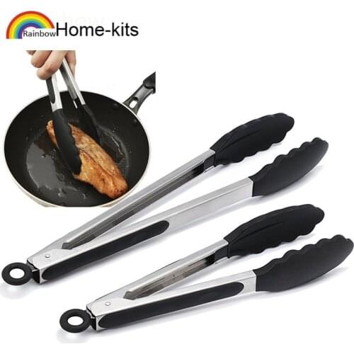 Silicone Barbecue Clip Non-stick Kitchen Barbecue Clip Salad Bread Clip Can Be Used for Barbecue Parties and Household Daily Use